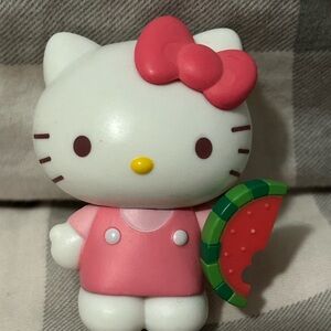 Hello Kitty Pink and White Doll with Watermelon